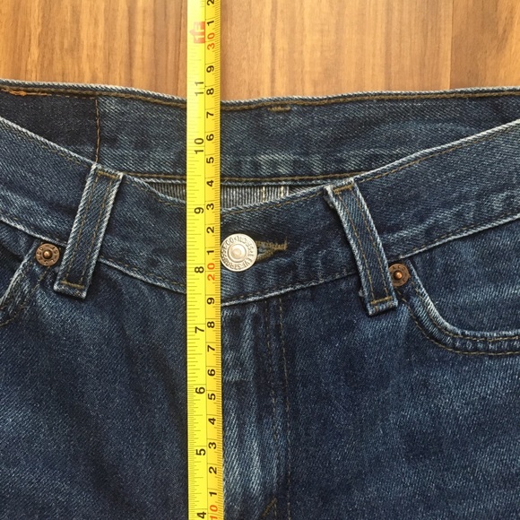 Vintage Flared jeans Levi's 514 Super Low Flared Leg sz 5 Jr M 28" low waist - Picture 8 of 11